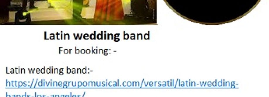 Now Hire Versatile Live Latin wedding band in California. Cover Image