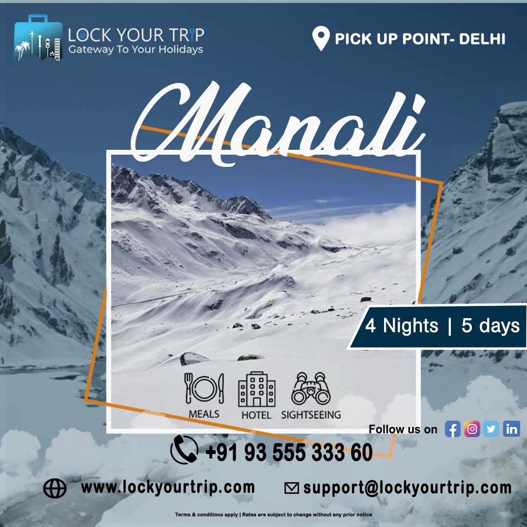 Manali Trip Package From Pune